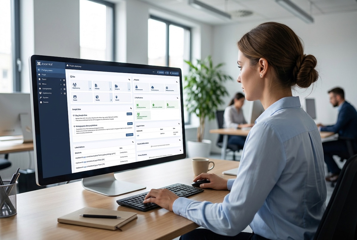 Obsługa strony internetowej Joomla