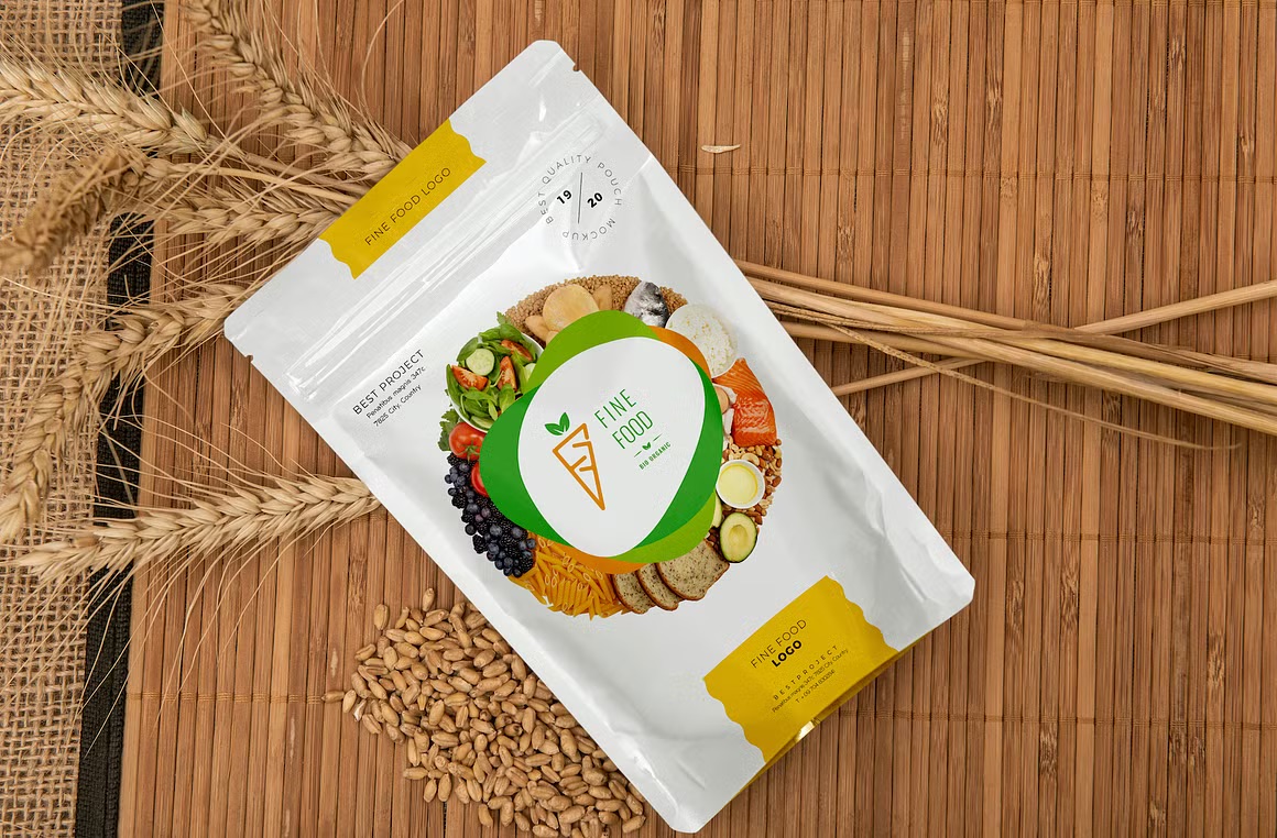 Projekt logo Fine Food - projekt opakowania